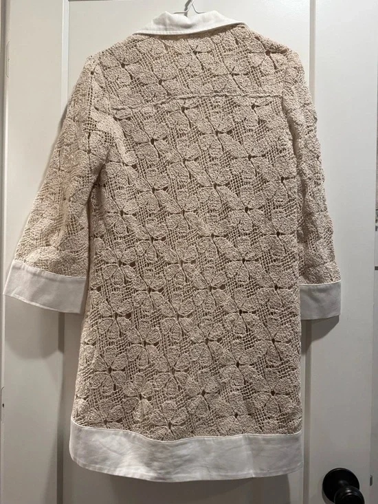 TUCKERNUCK Tan Crochet Collier Dress
Size Small - Picture 3 of 14